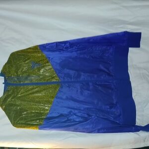 Nike Metallic Gold and Blue Jacket